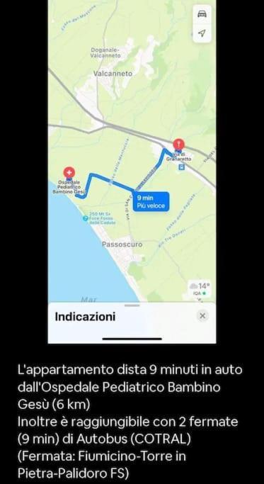 La Casetta Di Palidoro Exterior foto